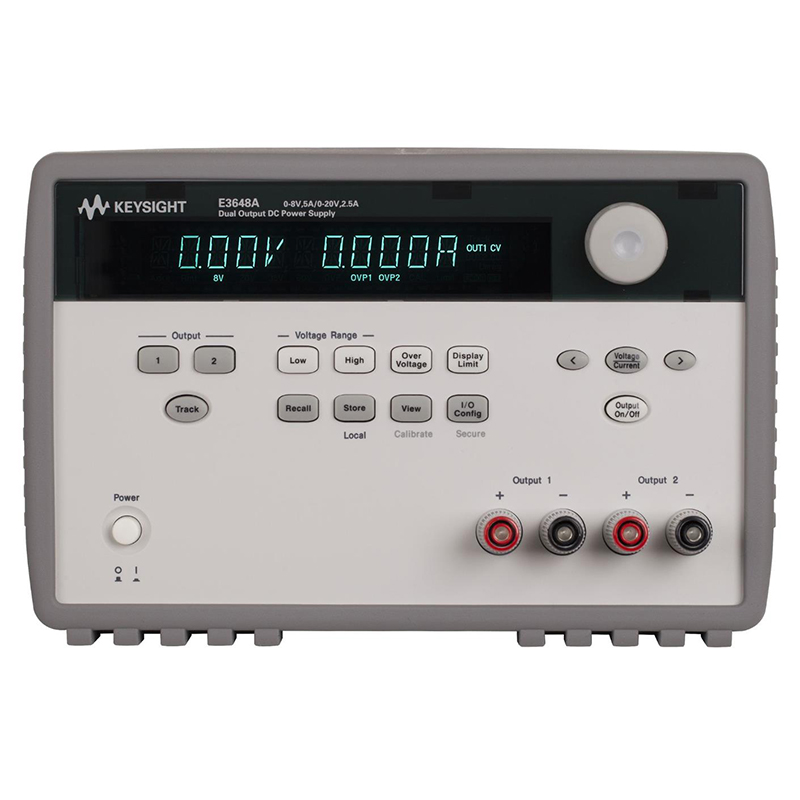 是德E3648A 100W 雙路輸出電源，雙路 8V，5A 或 20V，2.5A